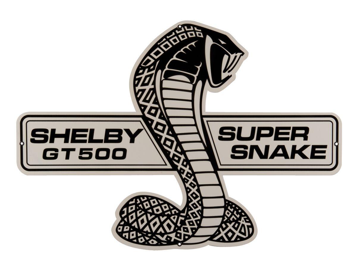 Super Snake Logo - Hang the Shelby Super Snake on your wall! The Shelby GT500 Super
