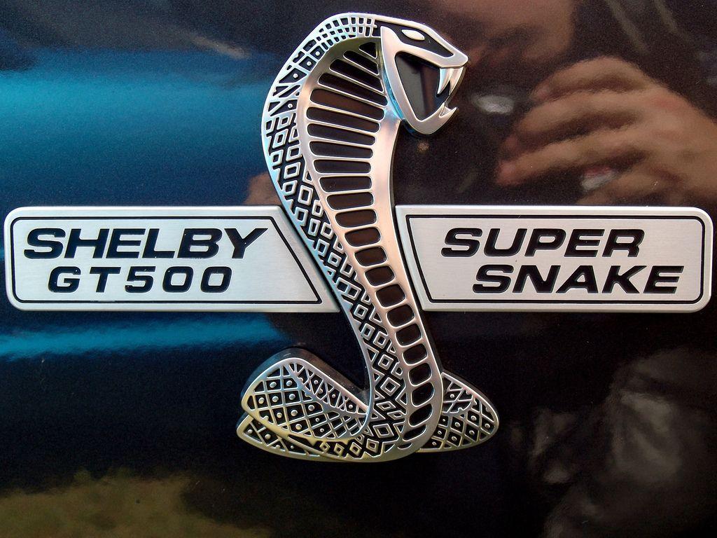 Super Snake Logo - Ford Shelby Mustang GT500 Super Snake logo. Taken at the El
