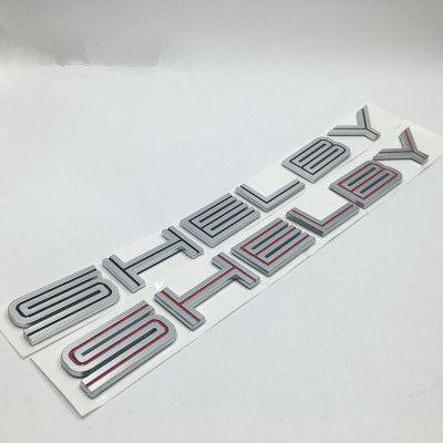 Super Snake Logo - 1X 3D ABS SHELBY logo rear trunk Emblem front Badge Sticker car ...