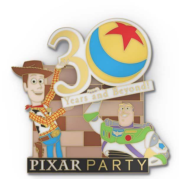 Disney Pixar Toy Story Logo - Disney Pixar Party Pin Story 30 Years and Beyond Logo