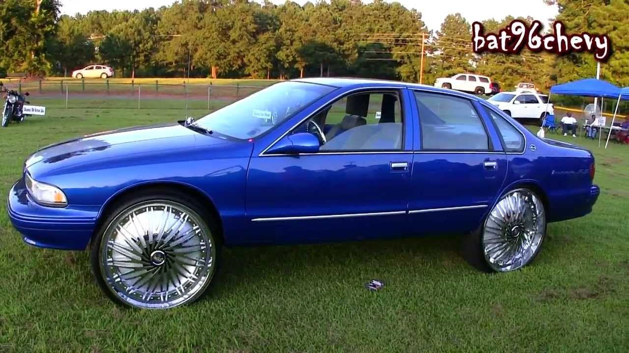 Blue Silver Car Logo - Blue/Silver 96 Impala SS on 28