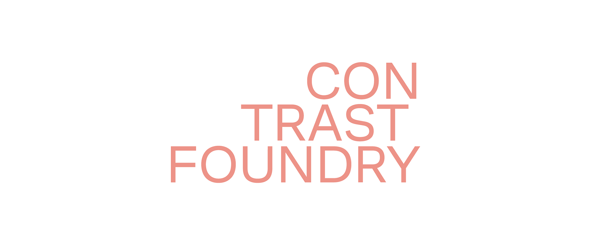 Foundry Logo - Brand New: New Logo and Identity for Contrast Foundry by White Russian