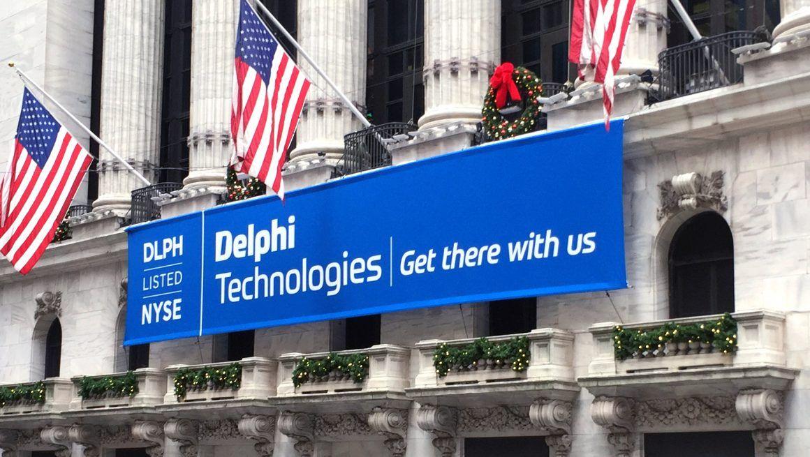 New Aptiv Delphi Logo - Delphi Automotive partners with Landor to spin off Delphi ...