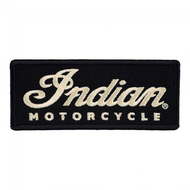 Motorcycle Black and White Brand Logo - Indian Motorcycle Black And White Logo Patch | Indian Motorcycle Patches