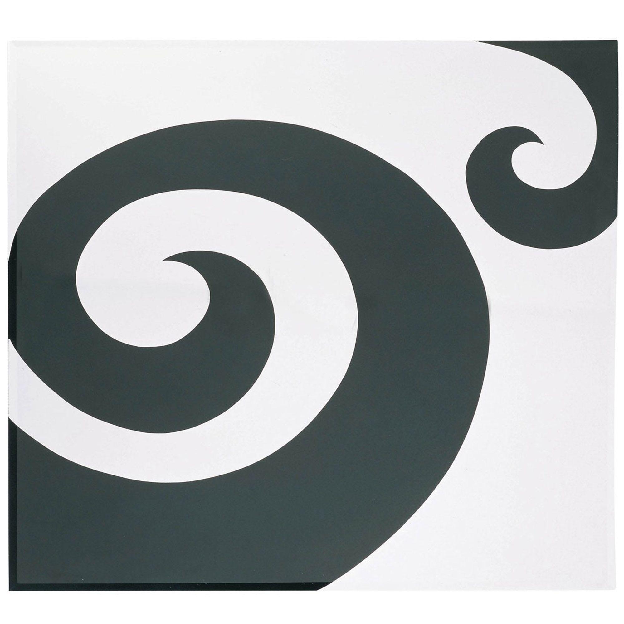 Black Swirl Logo - Modern Black Swirl Wall Mirror | Contemporary Mirrors | Funky Mirrors