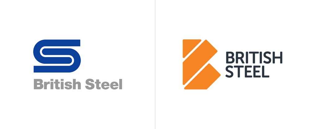 Steel Company Logo - Brand New: New Logo and Identity for British Steel