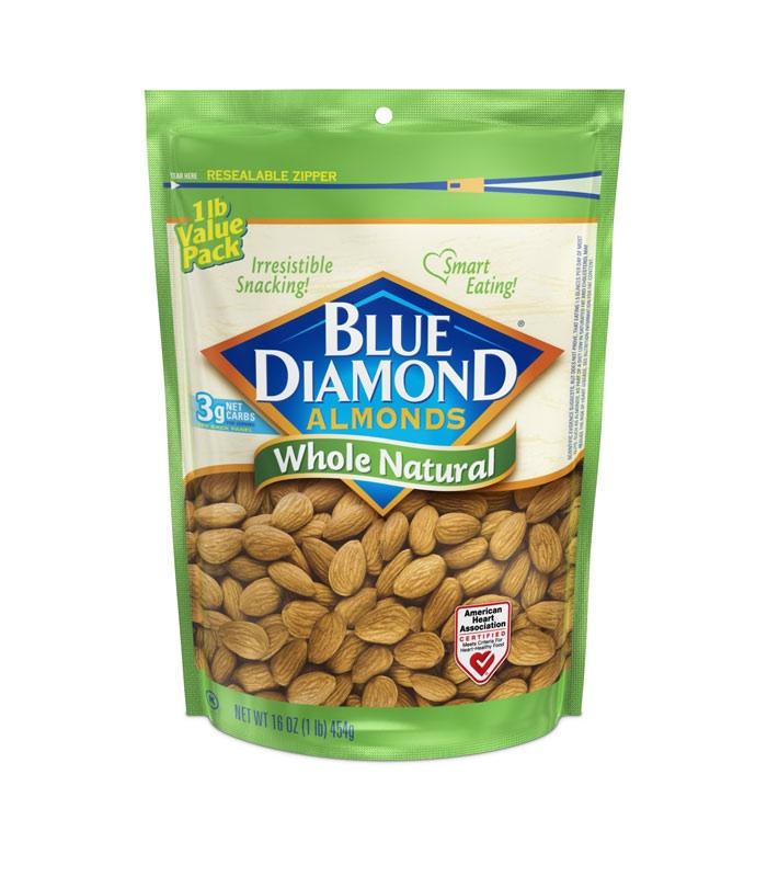 Blue Diamond Almonds Logo - Let's Talk Heart Healthy! #BlueDiamond Chat 2/26 - FitFluential