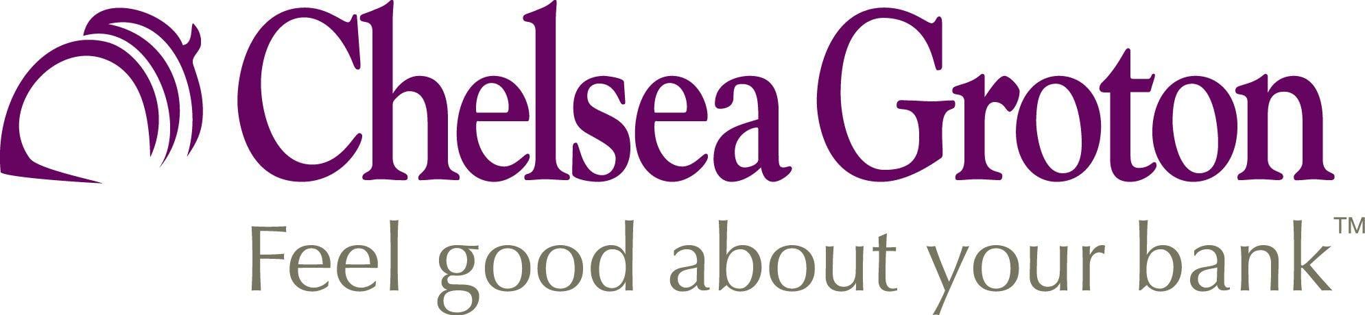 Purple Green Bank Logo - Chelsea Groton Bank - Holly Green Plaza