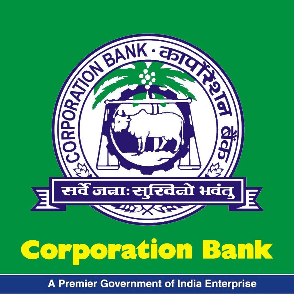 Purple Green Bank Logo - Corporation Bank Logo | LOGOSURFER.COM
