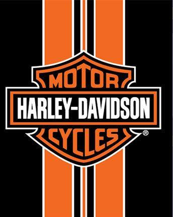 Harley Davidson Football Logo - Harley Davidson Stripe Beach Blanket