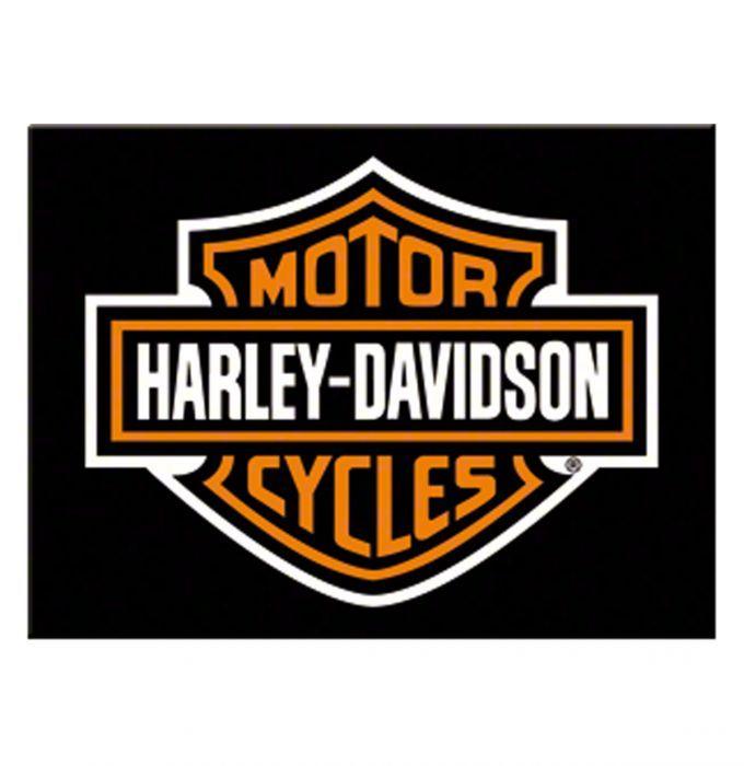 Harley Davidson Football Logo - Harley Davidson Motorcycles Magnet