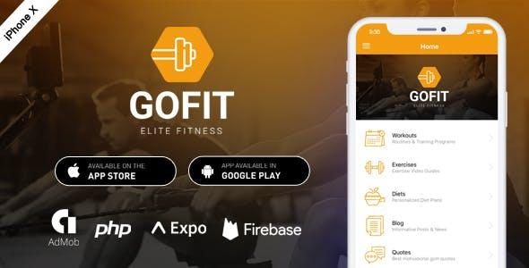 CrossFit App Logo - Make A Crossfit App With Mobile App Templates from CodeCanyon