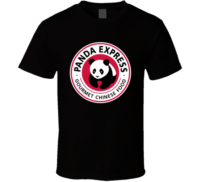 Panda Express Logo - Panda Express Gourmet Chinese Fast Food Restaurant Logo Men's T