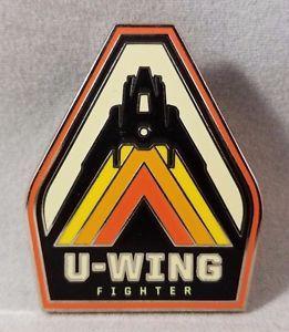 U Wing Logo - Rogue One A Star Wars Story U Wing Fighter Disney Pin