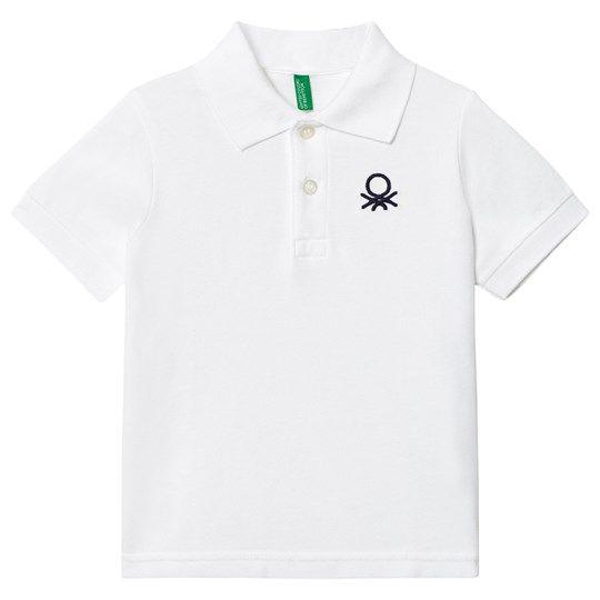 United Colors Logo - United Colors of Benetton Polo Tee White