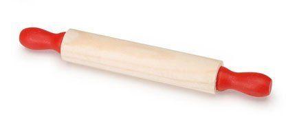 Red Rolling Pin Logo - Package of 12 Mini Retro Look Rolling Pins with Red Handles: Amazon