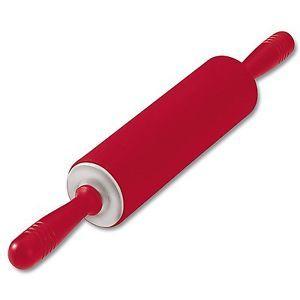 Red Rolling Pin Logo - KAISER KAISERflex Red Rolling Pin 25 cm 100% Food-Safe Silicone with ...