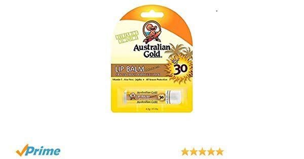 Australian Gold Logo - SPF Face Care by Australian Gold Lip Balm SPF30 4.2g: Amazon.co.uk
