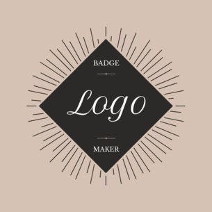 Retro Diamond Shape Logo - Placeit - Diamond Badge Logo Maker