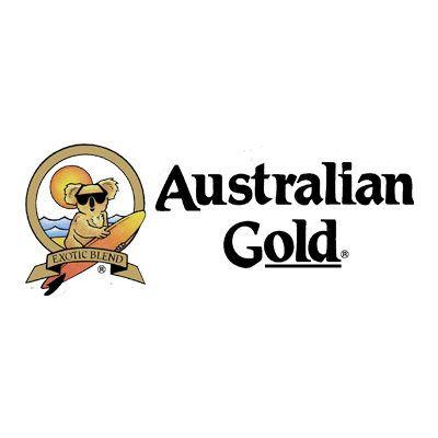 Australian Gold Logo - Australian Gold Kosmetyki do solarium profesjonalne kremy bronzery