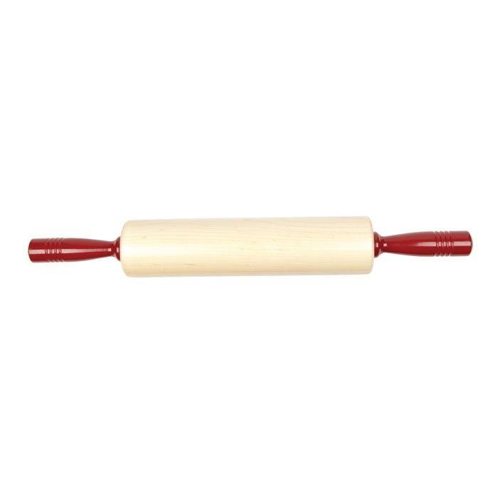 Red Rolling Pin Logo - Fletcher's Mill Classic Rolling Pin 12 inch with Red Handle ...