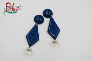 Retro Diamond Shape Logo - Retro Diamond Shaped Dangle Earrings – Deluxe Creations and Designs