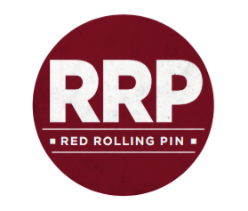 Red Rolling Pin Logo - Red Rolling Pin Logo Design