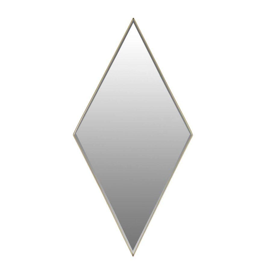 Retro Diamond Shape Logo - Vintage Diamond Shaped Framed Mirror : EBTH