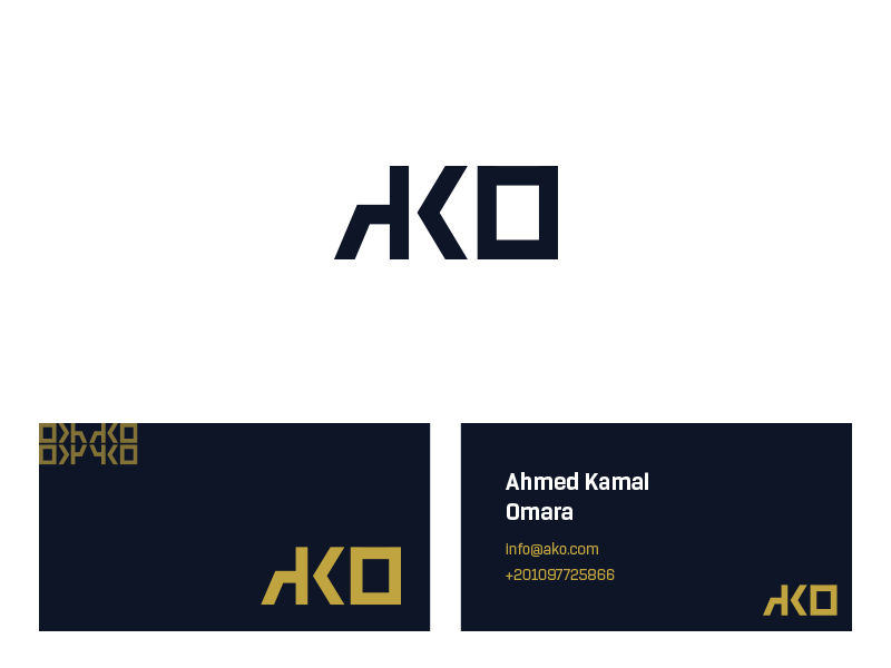Ako Logo - Studio AKO Logo by Ahmed Elminshawy | Dribbble | Dribbble