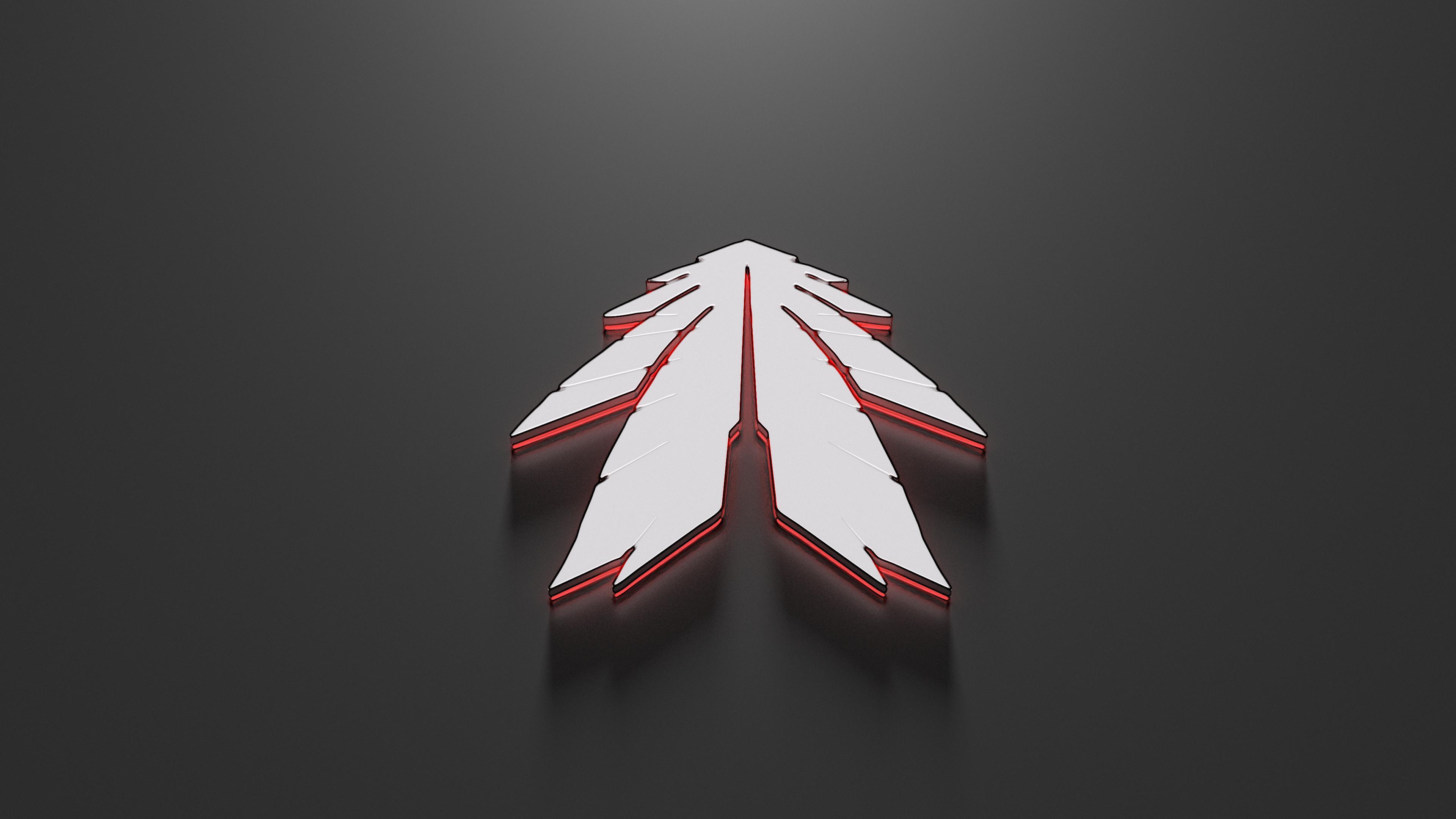 Red Veil Logo - Red Veil 3D Wallpaper (4K)