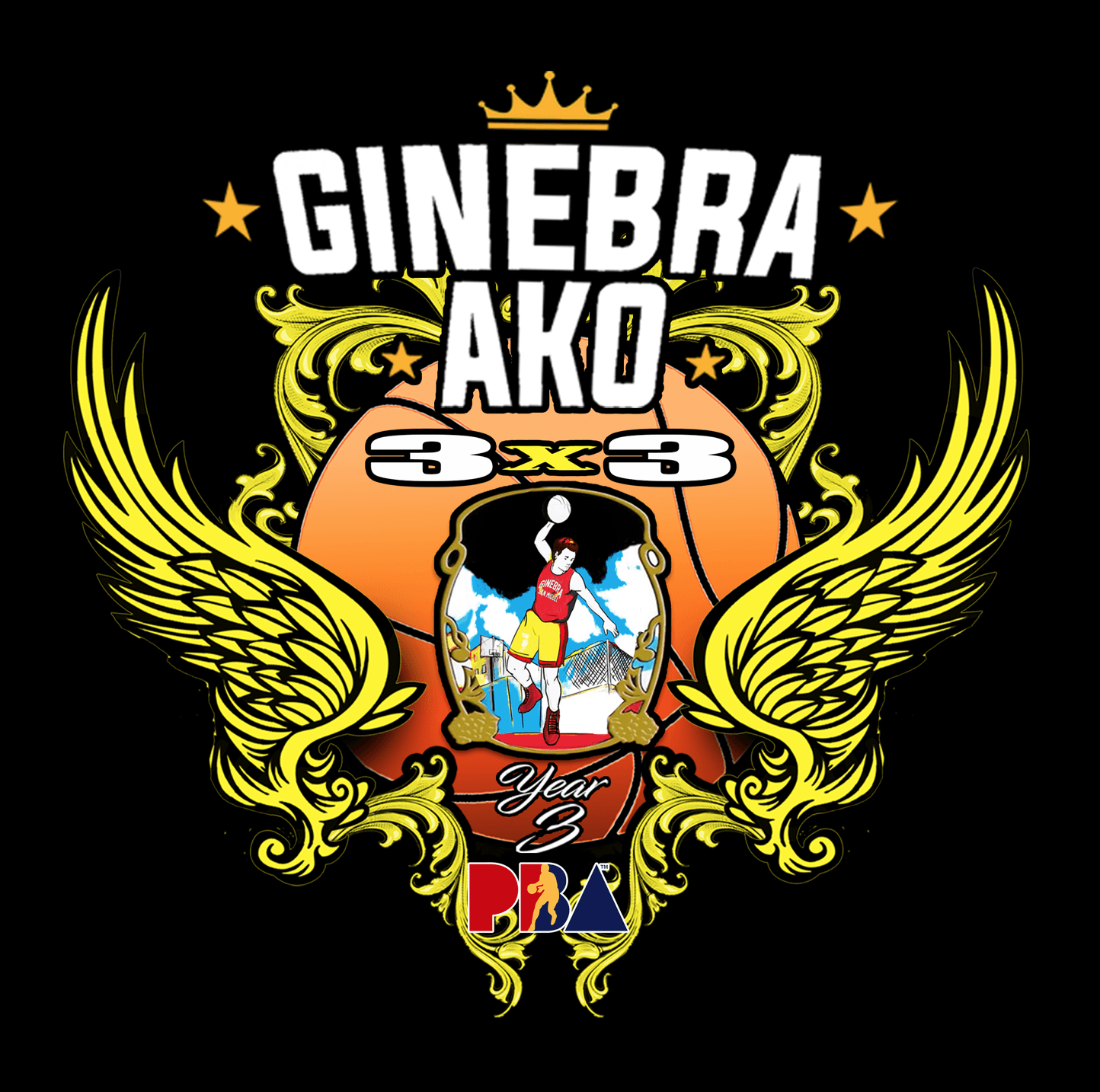 Ako Logo - Ginebra Ako Logo Black