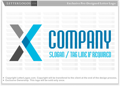 Blue X Logo - 26 Letter X Logos