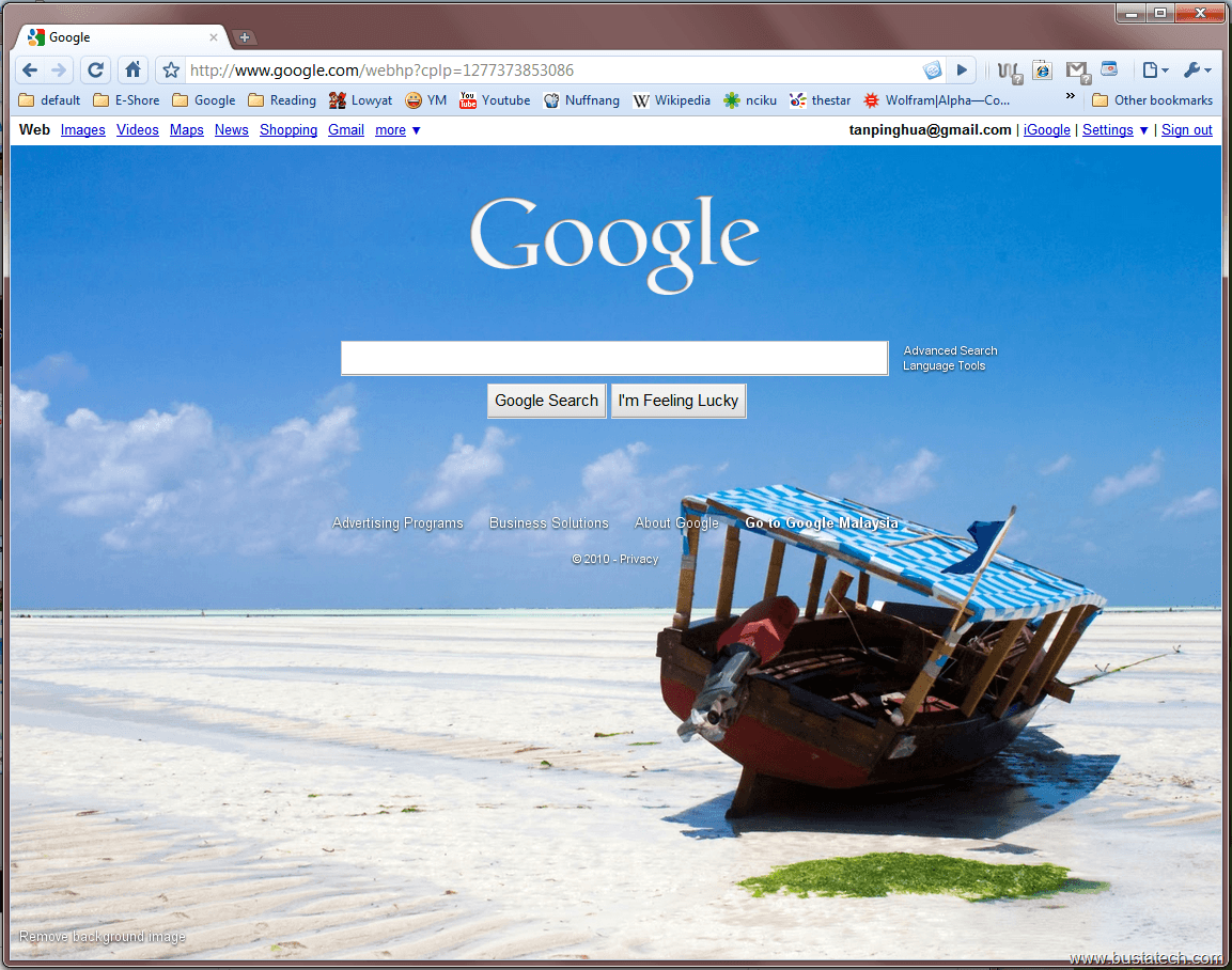 Original Google Homepage Logo - Stealing Google Logo – Bust A TECH