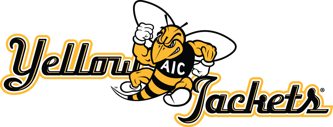 Yellow Jacket Sports Logo - AIC Yellow Jackets Alternate Logo - NCAA Division I (a-c) (NCAA a-c ...