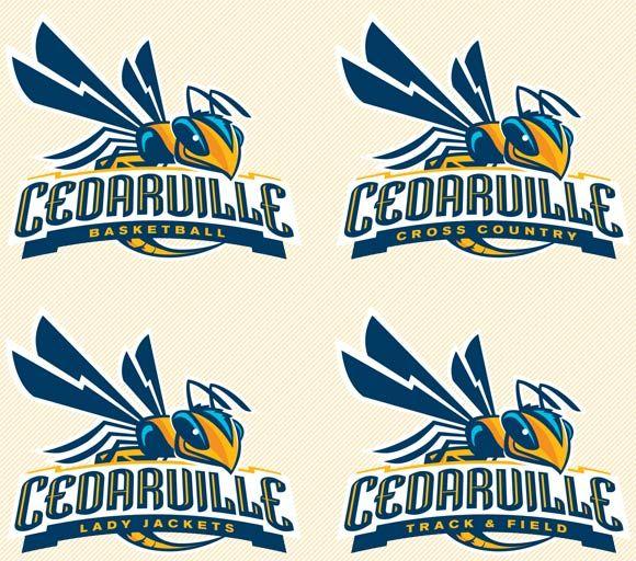Yellow Jacket Sports Logo - Athletic Logo Guide - Creative Services - Cedarville University