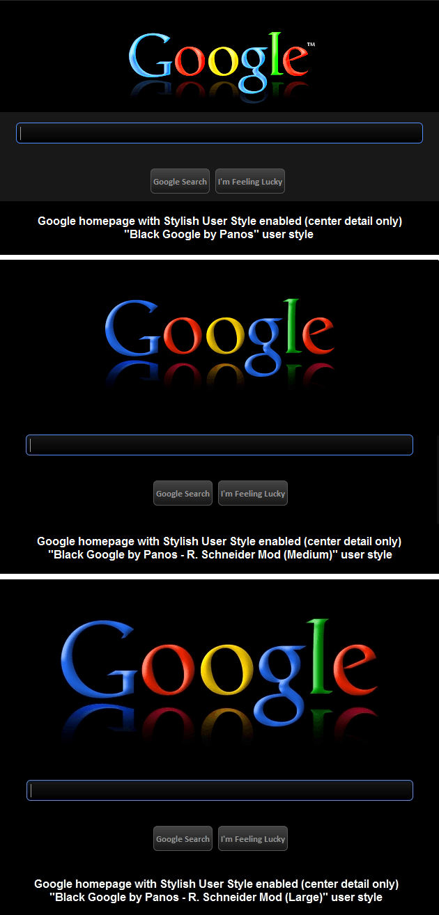 Original Google Homepage Logo - Revert to Google's Old 2012-2015 Favicon