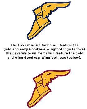 Wingfoot Logo - Cavs To Wear Goodyear Patch On Uniforms | Newsradio WTAM 1100