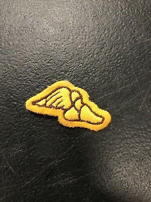 Wingfoot Logo - VINTAGE YELLOW WINGFOOT Logo Goodyear Patch - $5.99