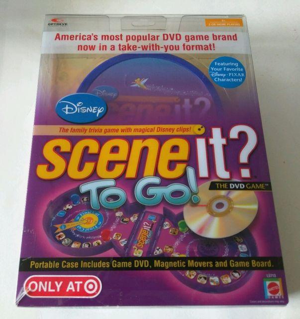 Disney DVD 2007 Logo - Disney Scene It? to Go DVD Game L5713 Mattel 2007 Target | eBay