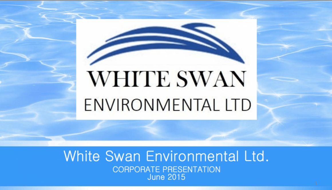 White Swan Company Logo - WHITE SWAN ENVIROMENTAL LTD. INVESTMENT
