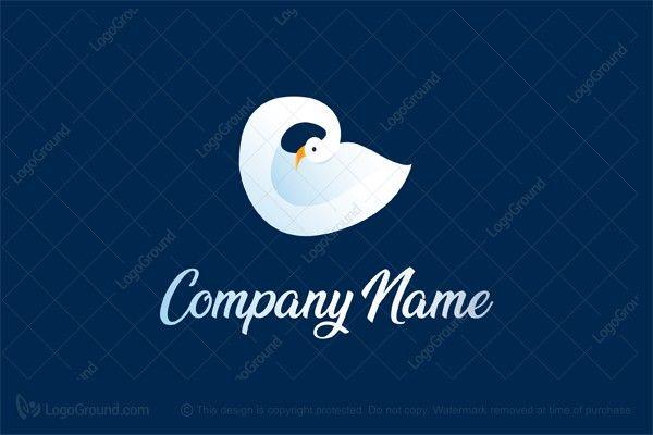 White Swan Company Logo - Exclusive Logo White Swan Logo. White swan