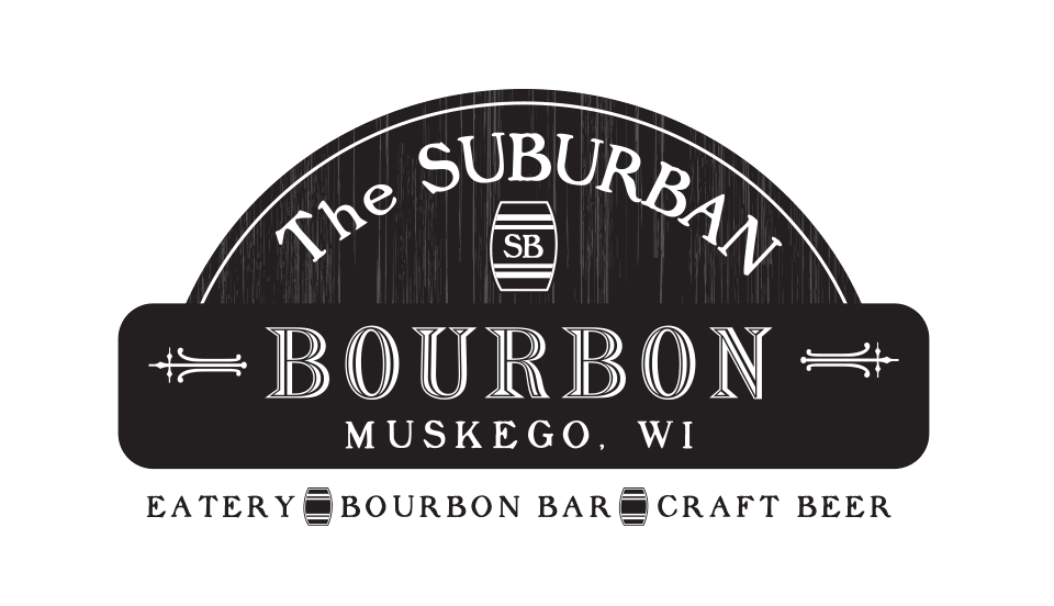 Bourbon Logo - The Suburban Bourbon. Restaurant & Bar. Muskego, Wisconsin