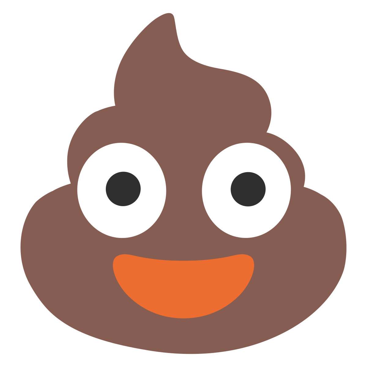 Poop Emoji Logo - Pile of Poo emoji