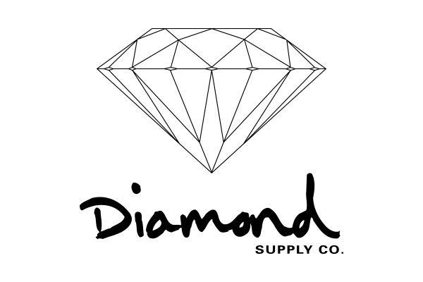 White Diamond Supply Logo - Diamond Supply Co | BOARDWORLD Store