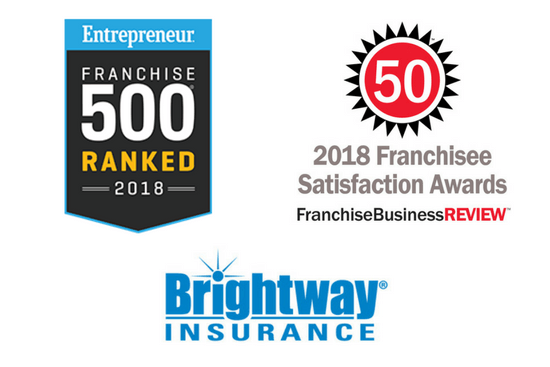 Entrepreneur Magazine Logo - Brightway Insurance named a top franchise