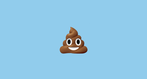 Poop Emoji Logo - 