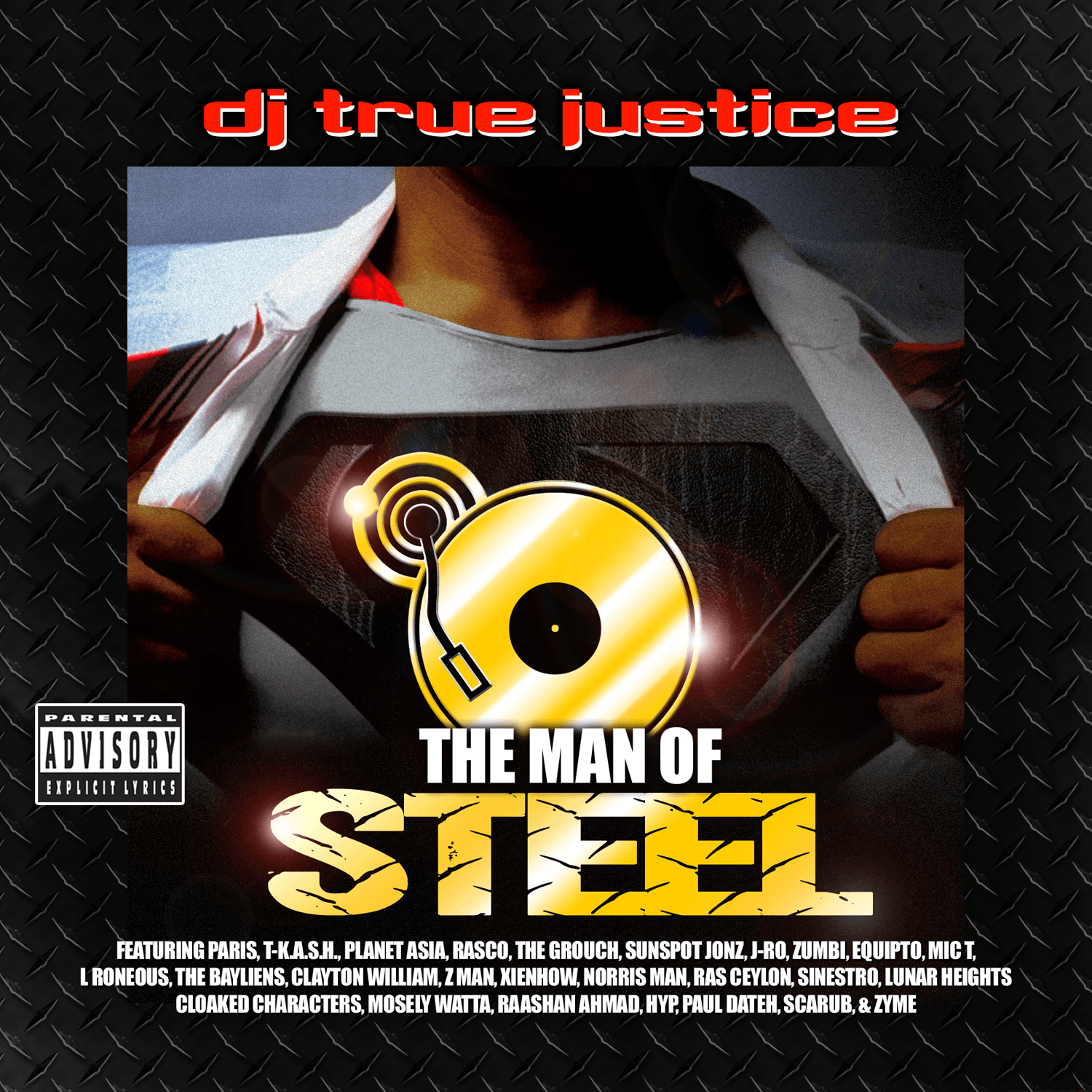 Man of Steel J Logo - Guerrilla Funk Recordings and Filmworks, LLC