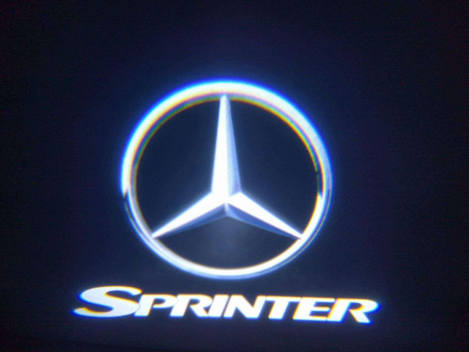 Sprinter Logo - Mercedes Sprinter Door Projector Courtesy Puddle Logo Light