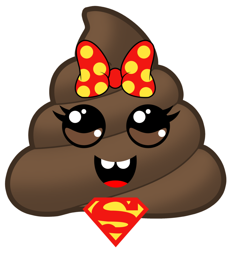 Poop Emoji Logo - Super Poop Emoji
