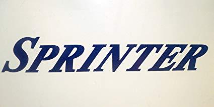 Sprinter Logo - Amazon.com: 2 Sprinter Logo Boat Rv Trailer Decals Graphics: Automotive